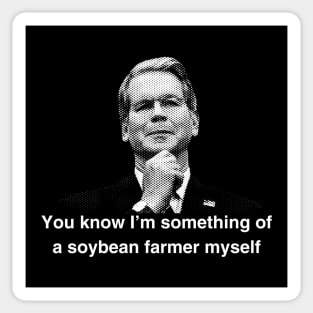 Soybean Farmer Myself Sticker